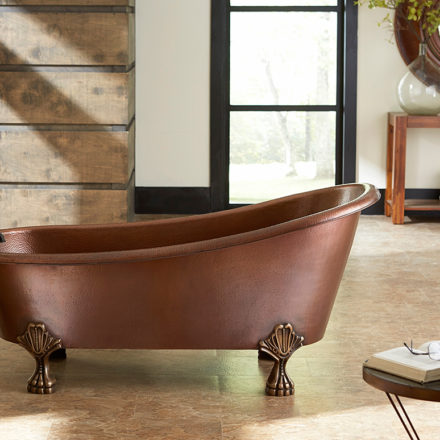 Handmade Copper Bathtubs, Pure Copper Bathtub