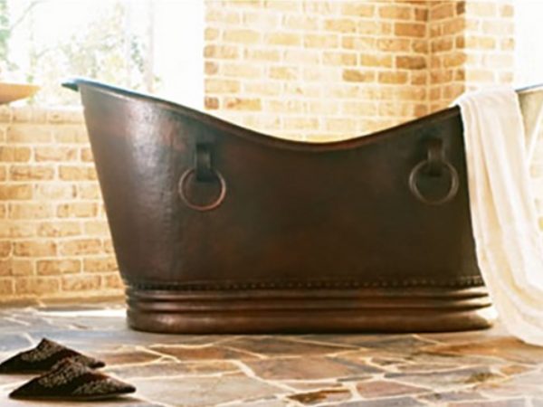 Handmade Copper Bathtubs, Sinkology Copper Bathtub