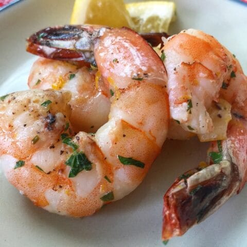 lemon roasted shrimp
