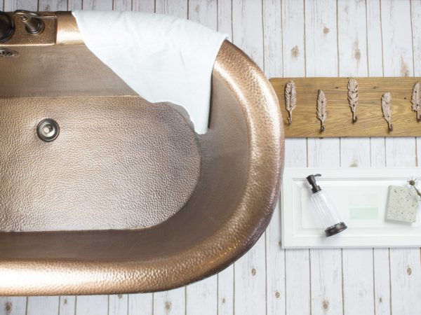 Handmade Copper Bathtubs, Sinkology Copper Bathtub