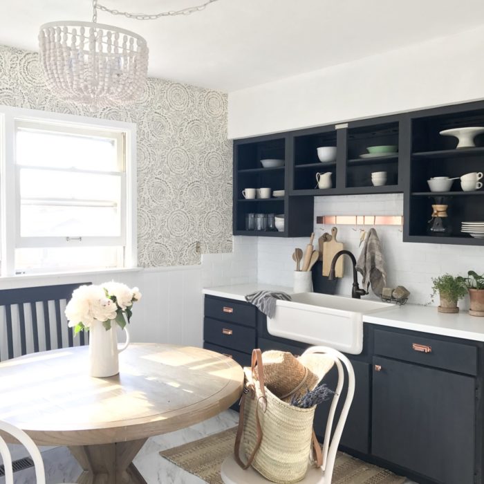 A Modern Cottage Inspired Kitchen: One Room Challenge Reveal - Sinkology