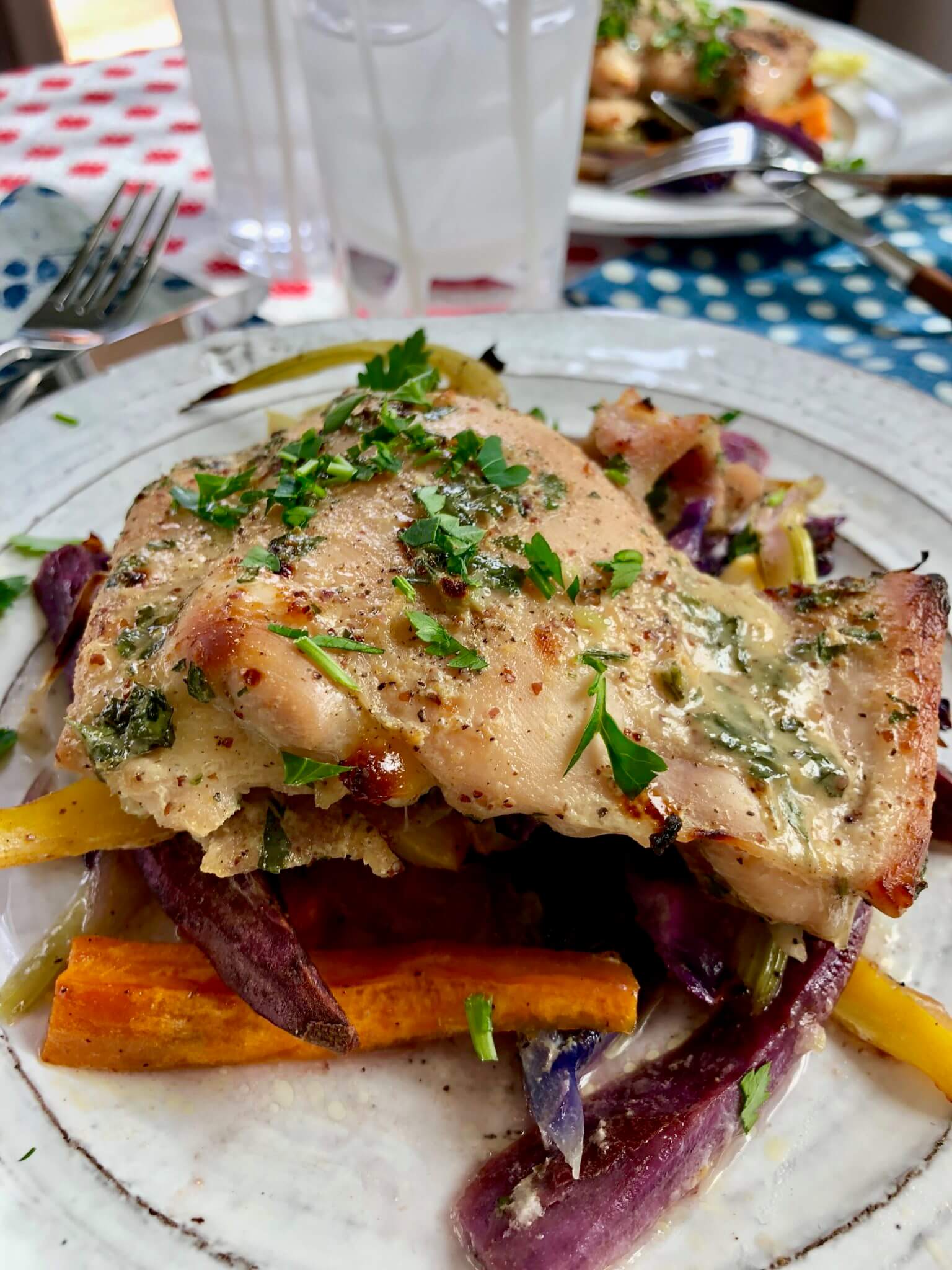 Quick and Easy Sheet Pan Honey Mustard Chicken Recipe