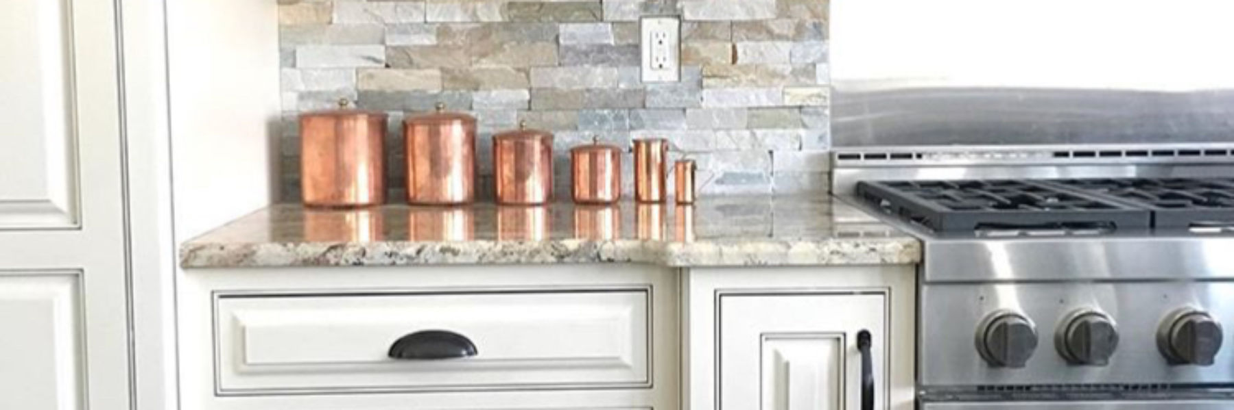 Copper Canisters for Kitchen