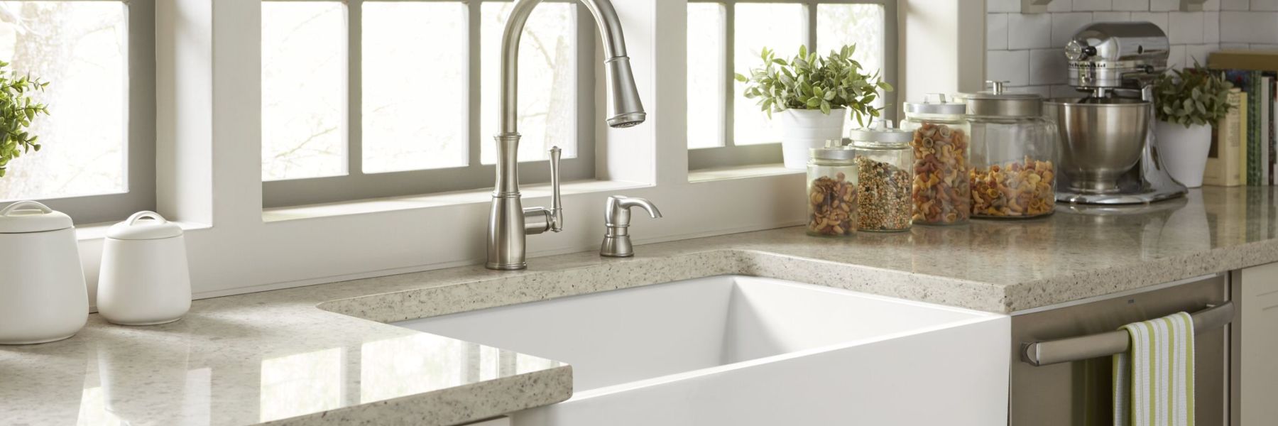 types of kitchen sink material