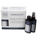 fireclay careiq kit, defend protective sealant, restore cleaning polish