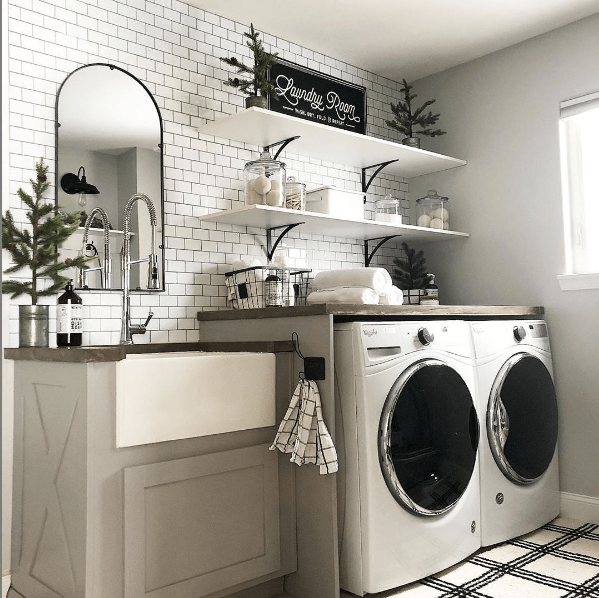 Modern Laundry Room Sinks