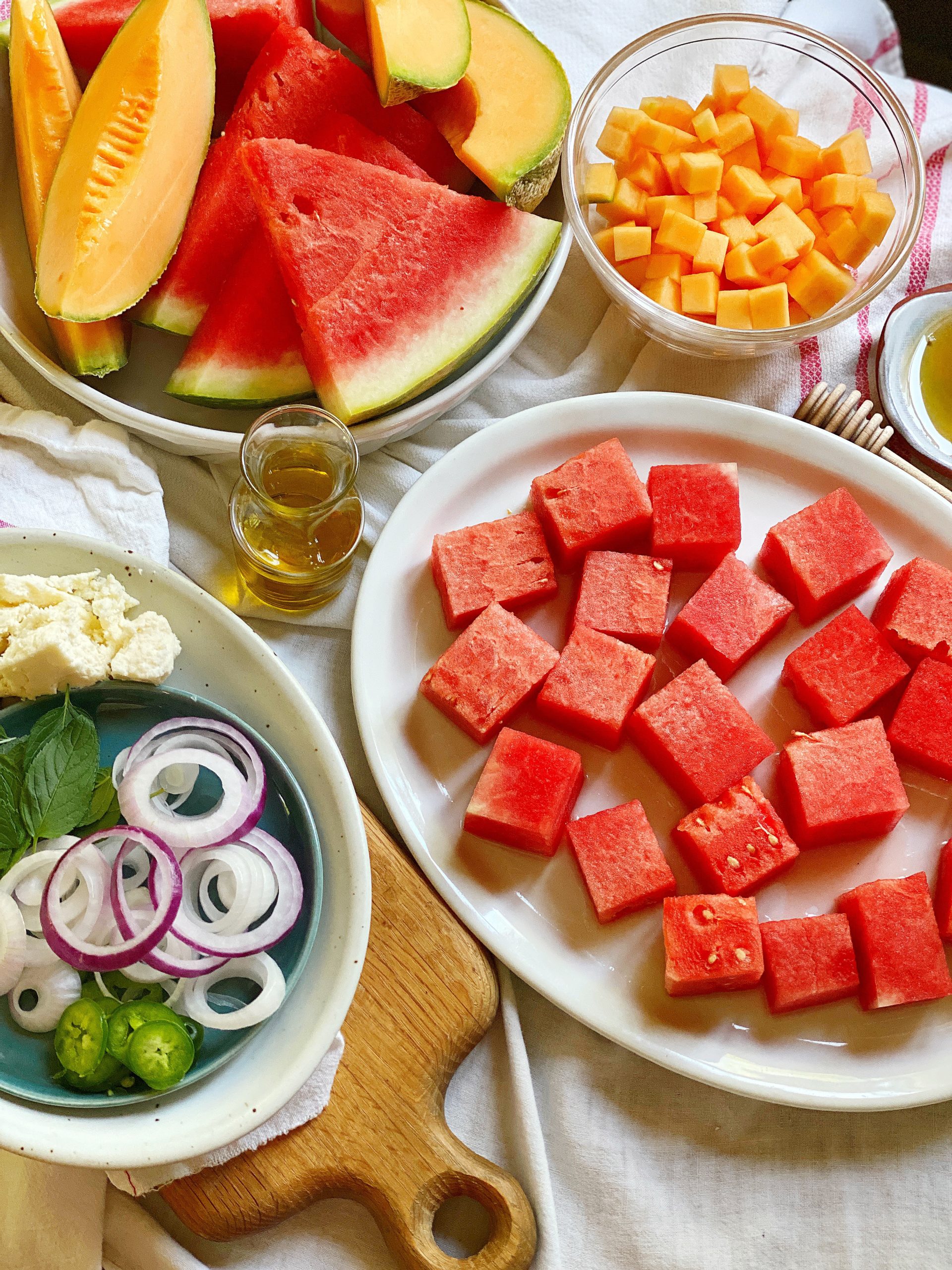 mojito melon salad ingredients