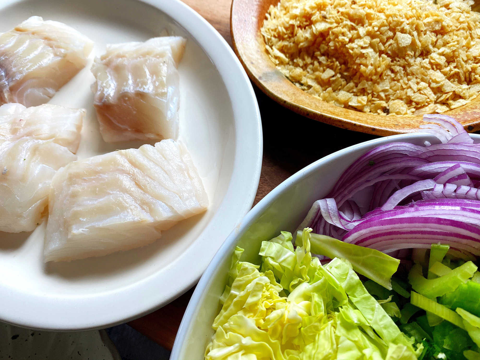 raw cod ingredients