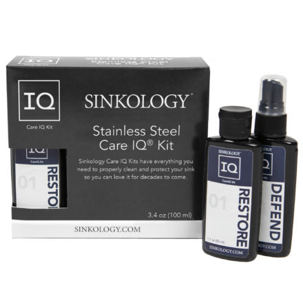 stainless steel care iq kit