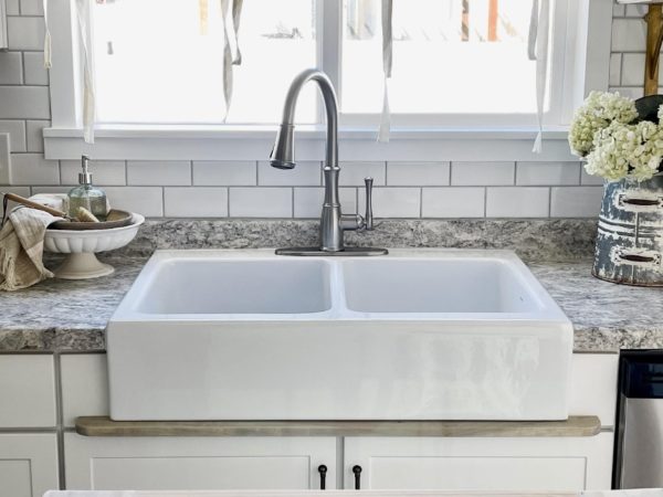 How I Updated My Kitchen with a Sinkology Farmhouse Sink