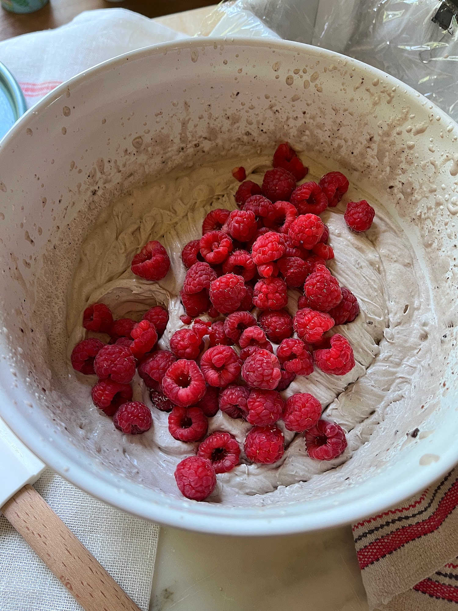 added raspberries