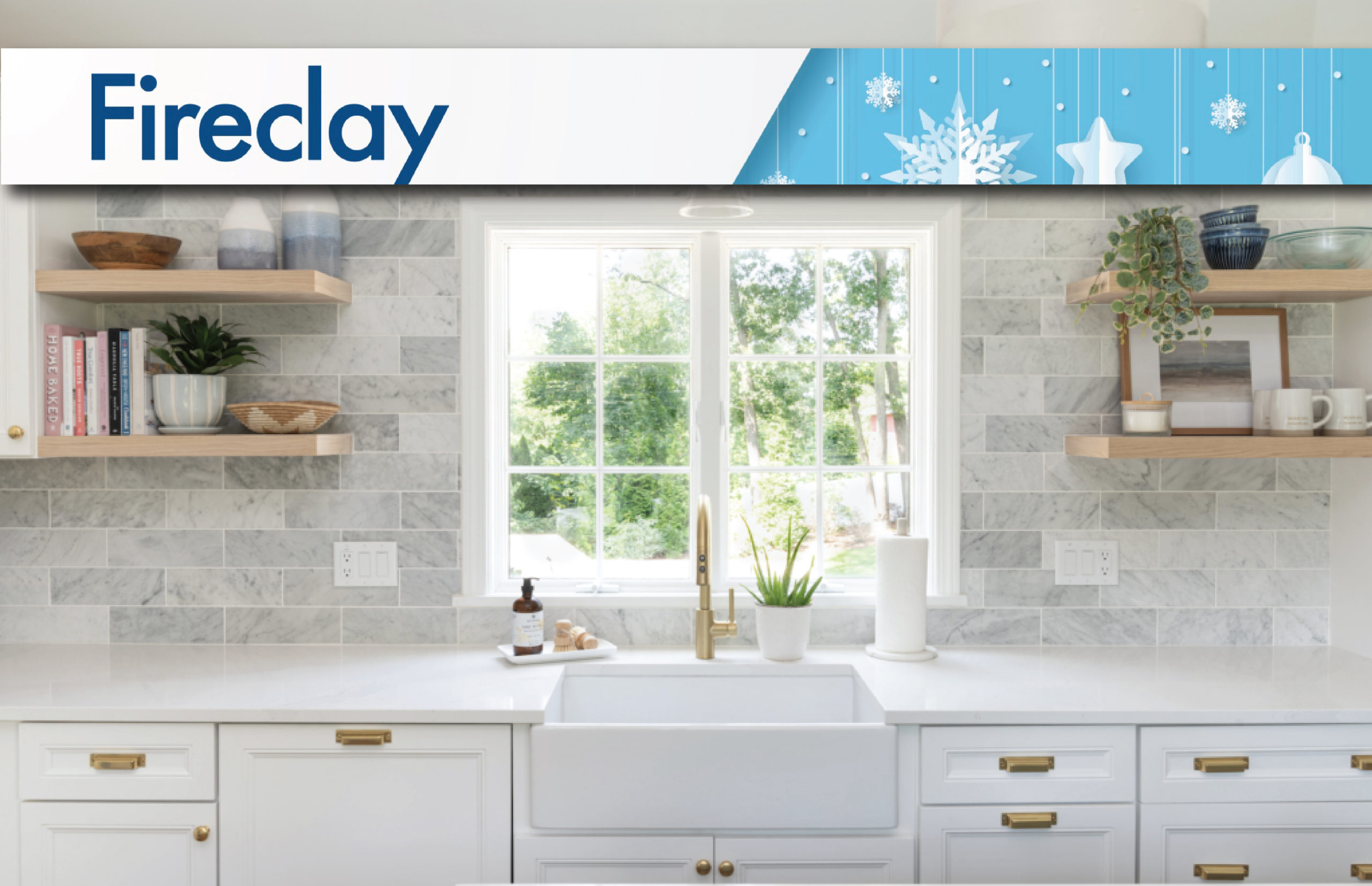 Fireclay Holiday Sale Banner