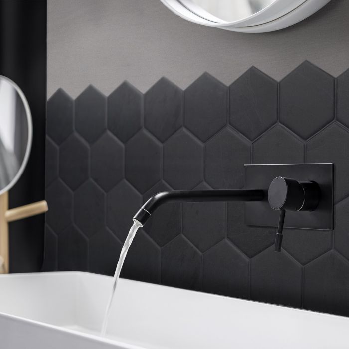 matte black smart tiles