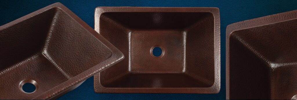 3 images of the Hawking Dual Flex copper sink