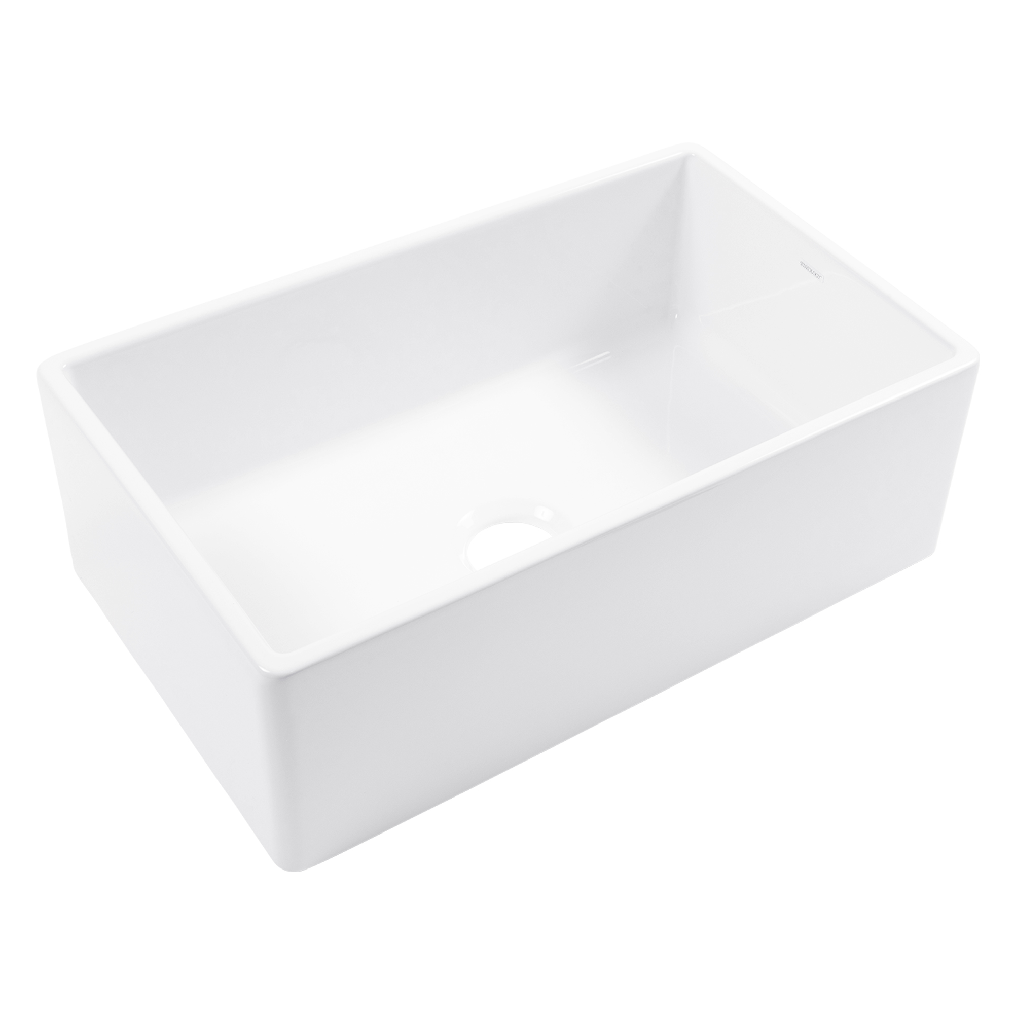 Inspire Farmhouse Fireclay 30 in. Single Bowl Kitchen Sink in Crisp White Inspire Farmhouse Fireclay 30 in. Single Bowl Kitchen Sink in Crisp White