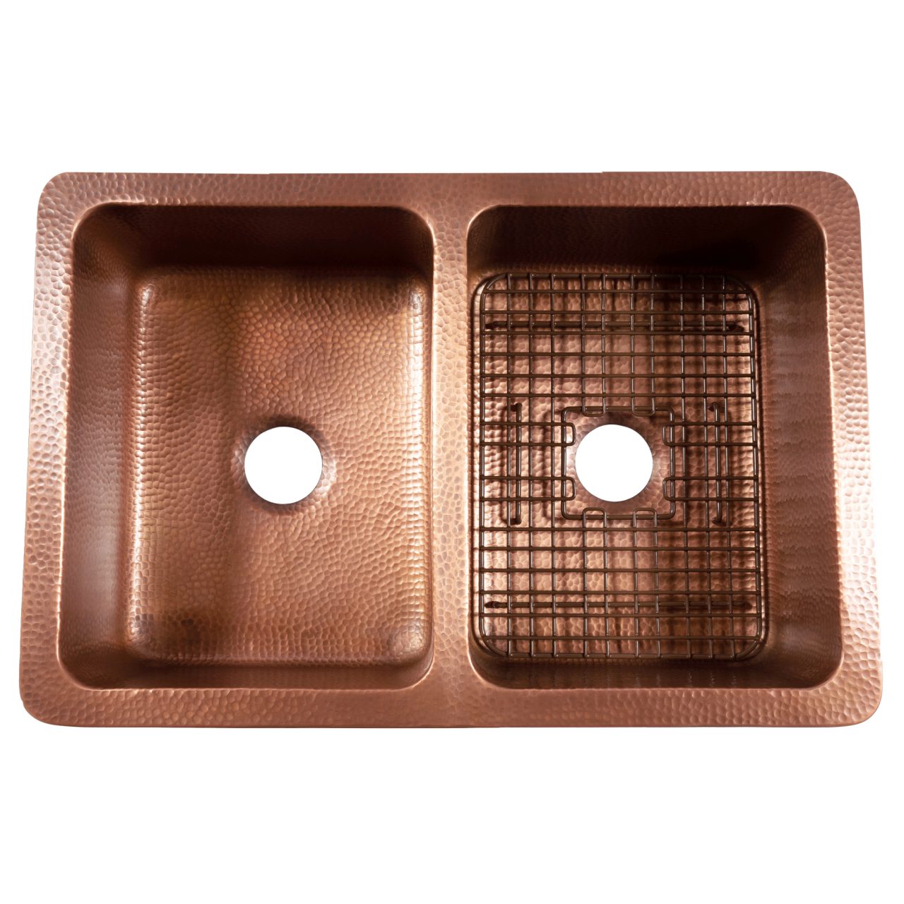 rustic bronze bottom grid for kitchen sink