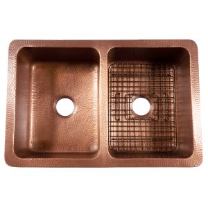rustic bronze bottom grid for kitchen sink