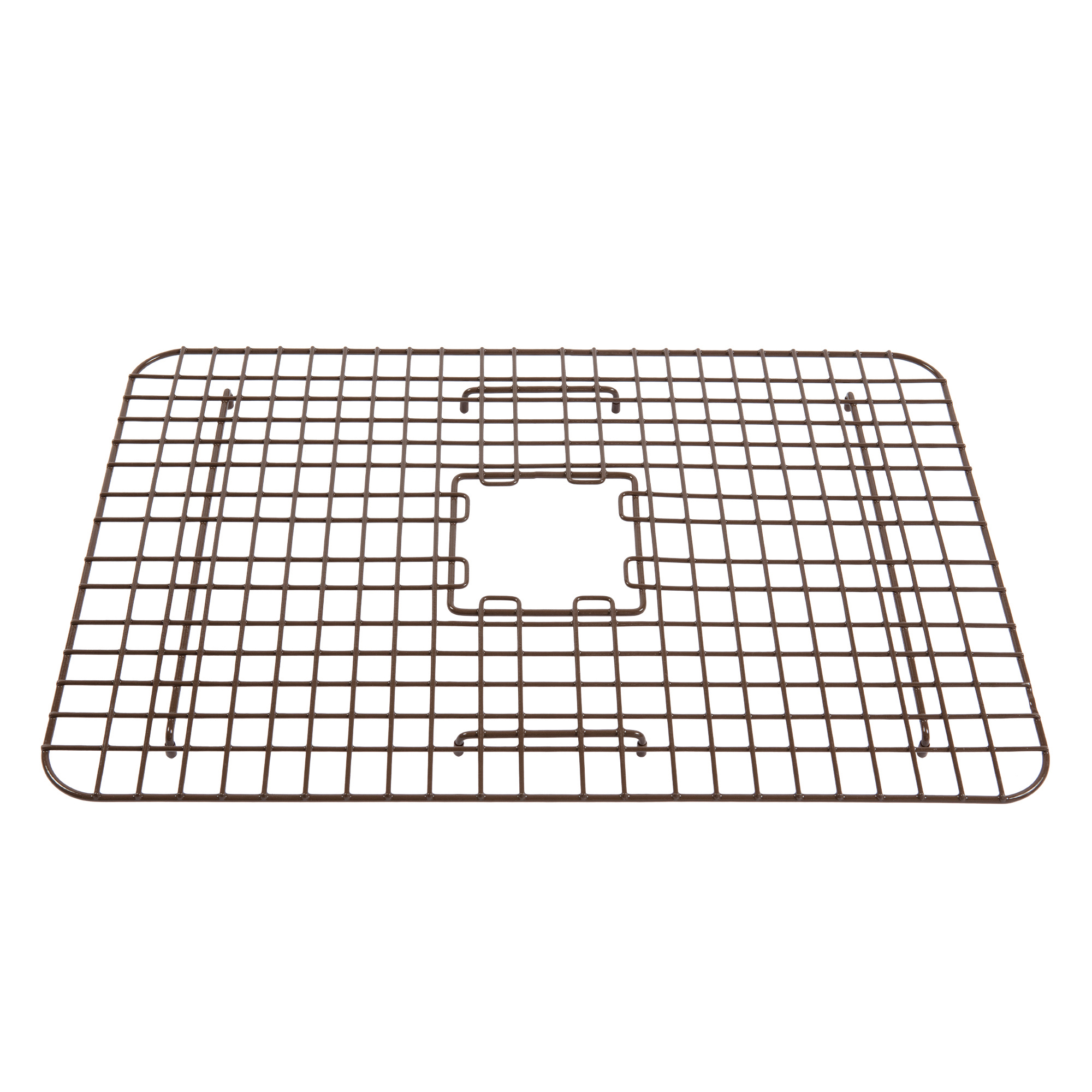 rustic bronze bottom grid for kitchen sink