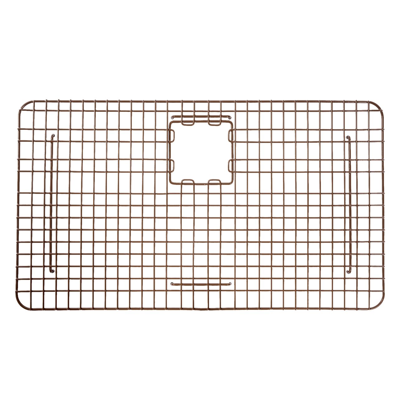 rustic bronze bottom grid for kitchen sink