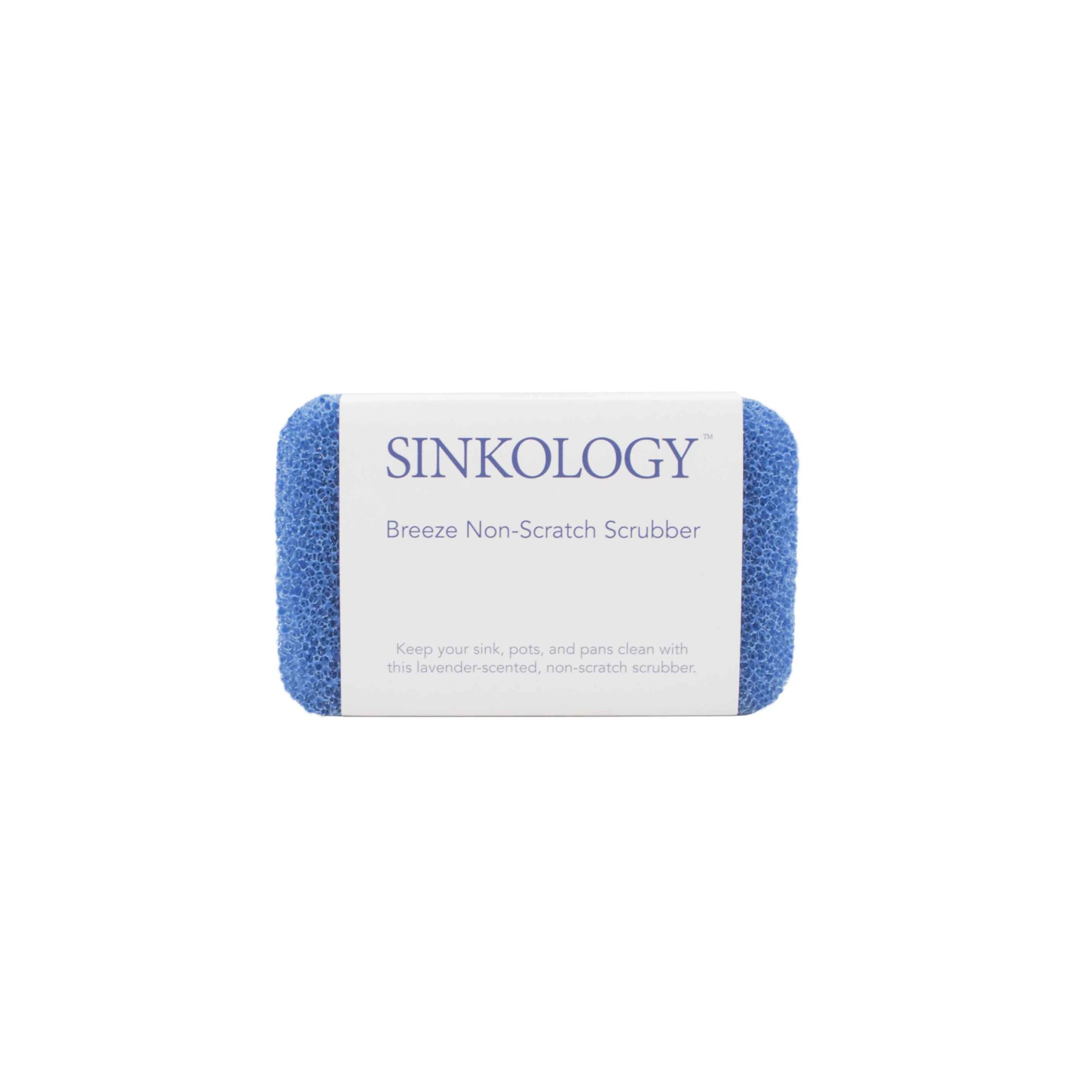 Sinkology kitchen sink blue scrubber sponge