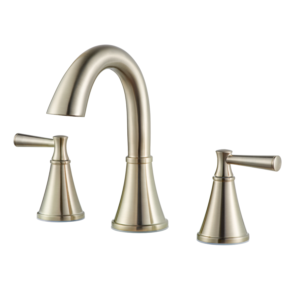 Nickel bathroom faucet