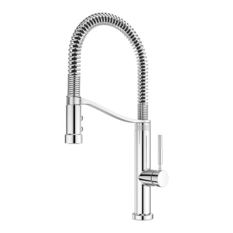 Bruton Chrome Kitchen Faucet