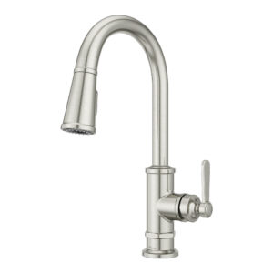 Port Haven Pull Down Stainless Steel Kitchen Faucet