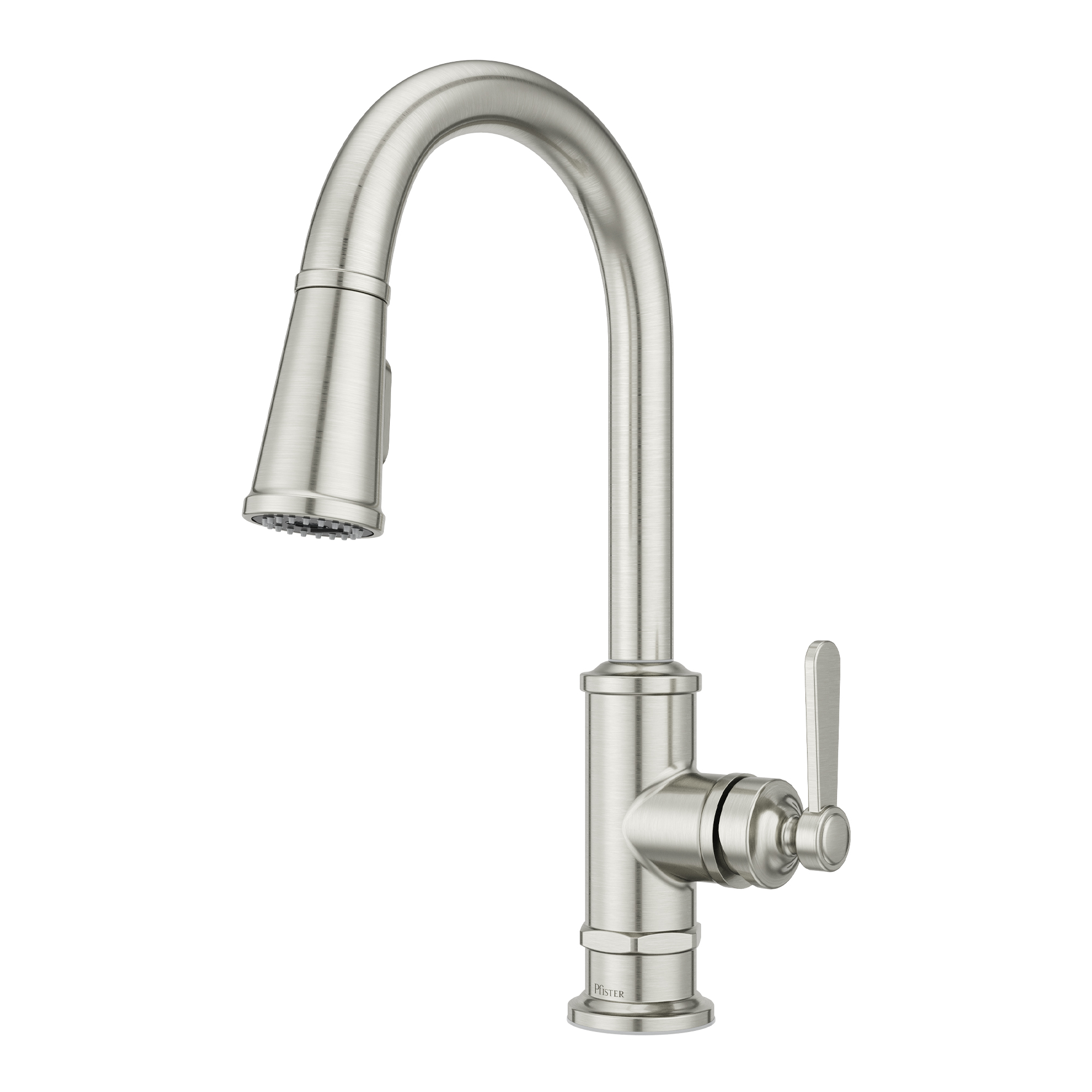 Port Haven Pull Down Stainless Steel Kitchen Faucet