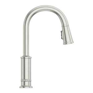 Port Haven Pull Down Stainless Steel Kitchen Faucet