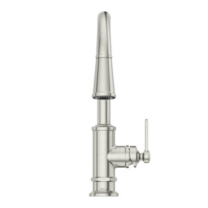 Port Haven Pull Down Stainless Steel Kitchen Faucet