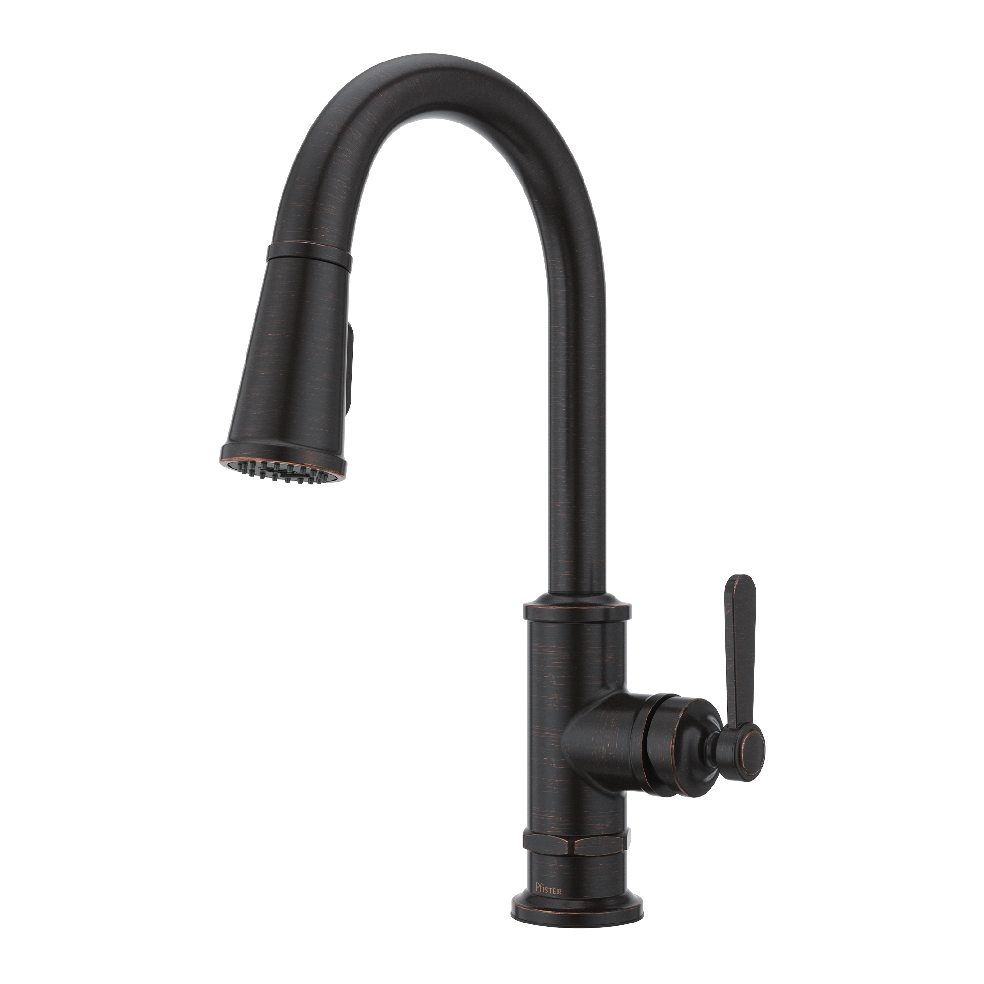 Port Haven Pull Down Tuscan Bronze Kitchen Faucet