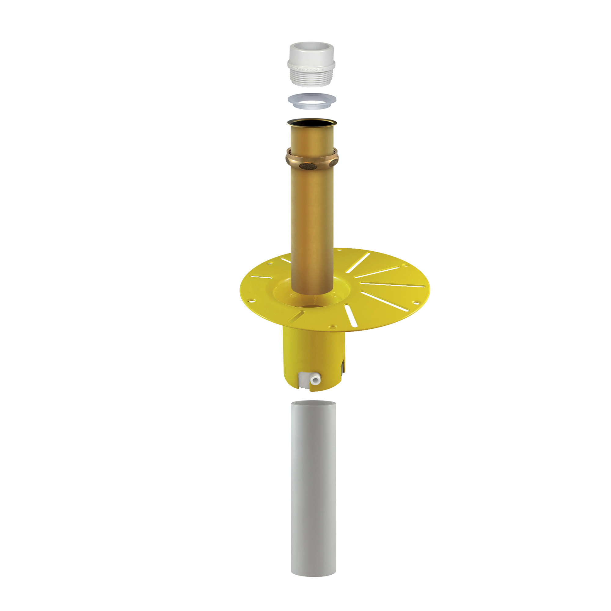 Quick-Fit Bathtub Rough-In Drop-In Kit in PVC - Sinkology