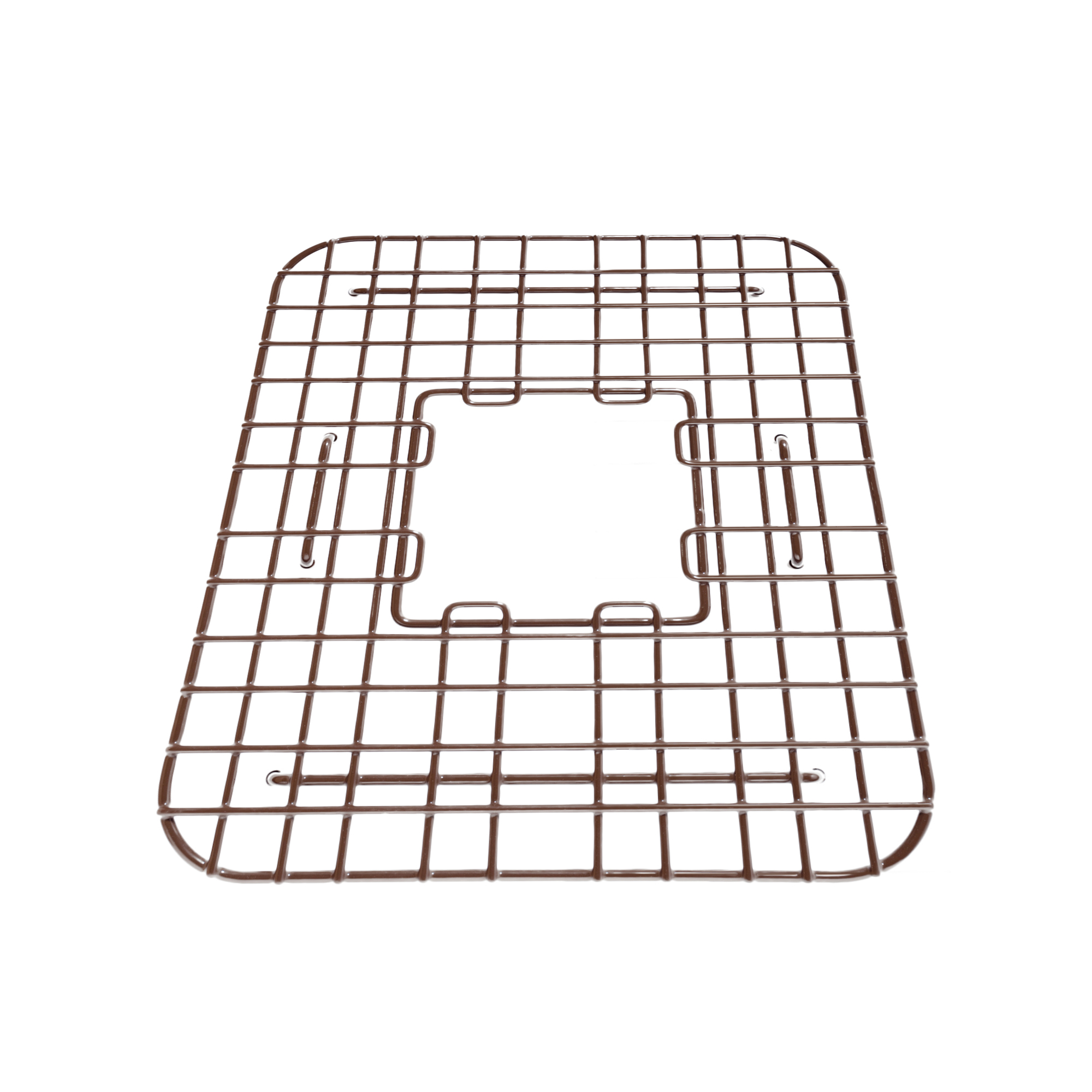 Antique brown bottom grid for kitchen sinks