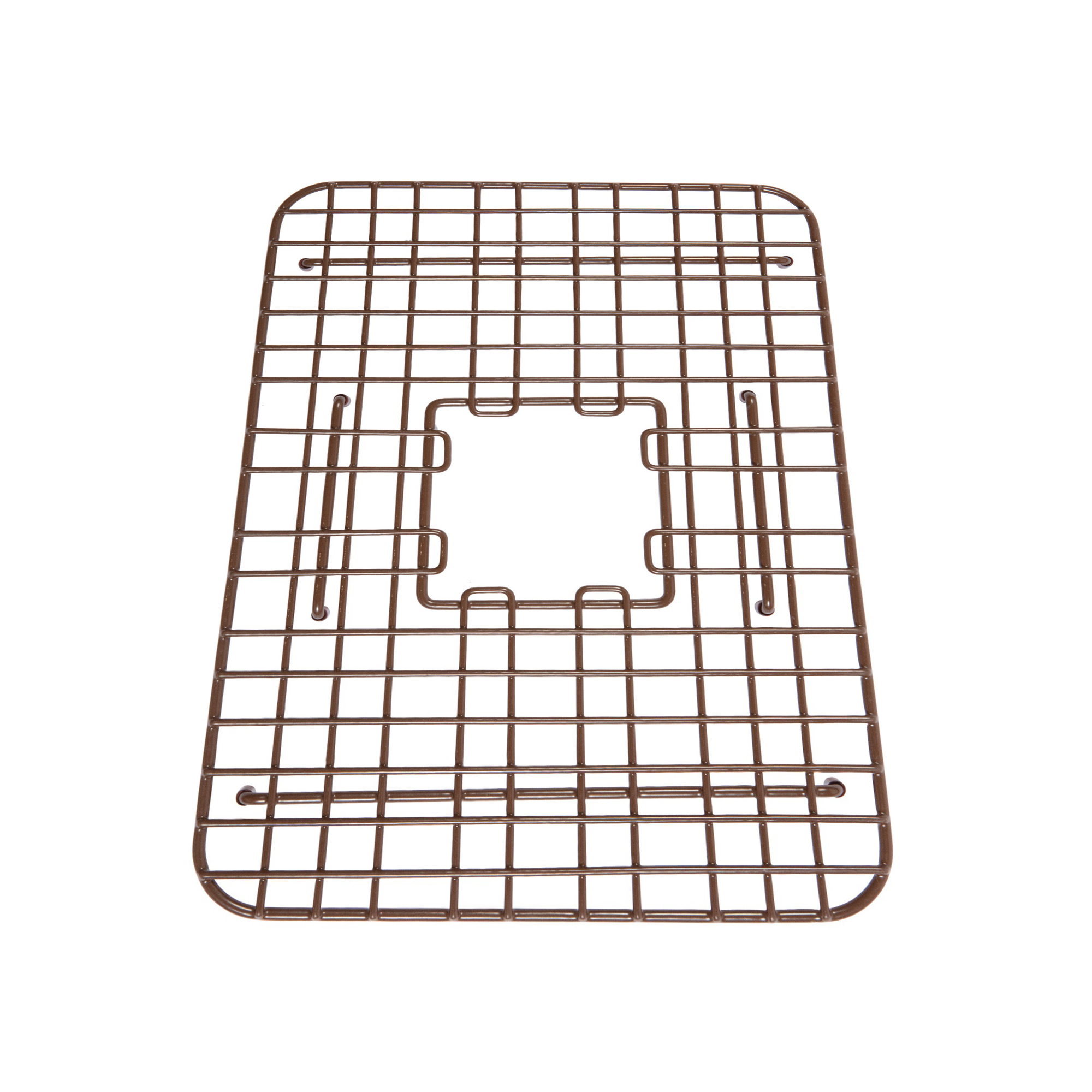 Antique brown bottom grid for kitchen sink