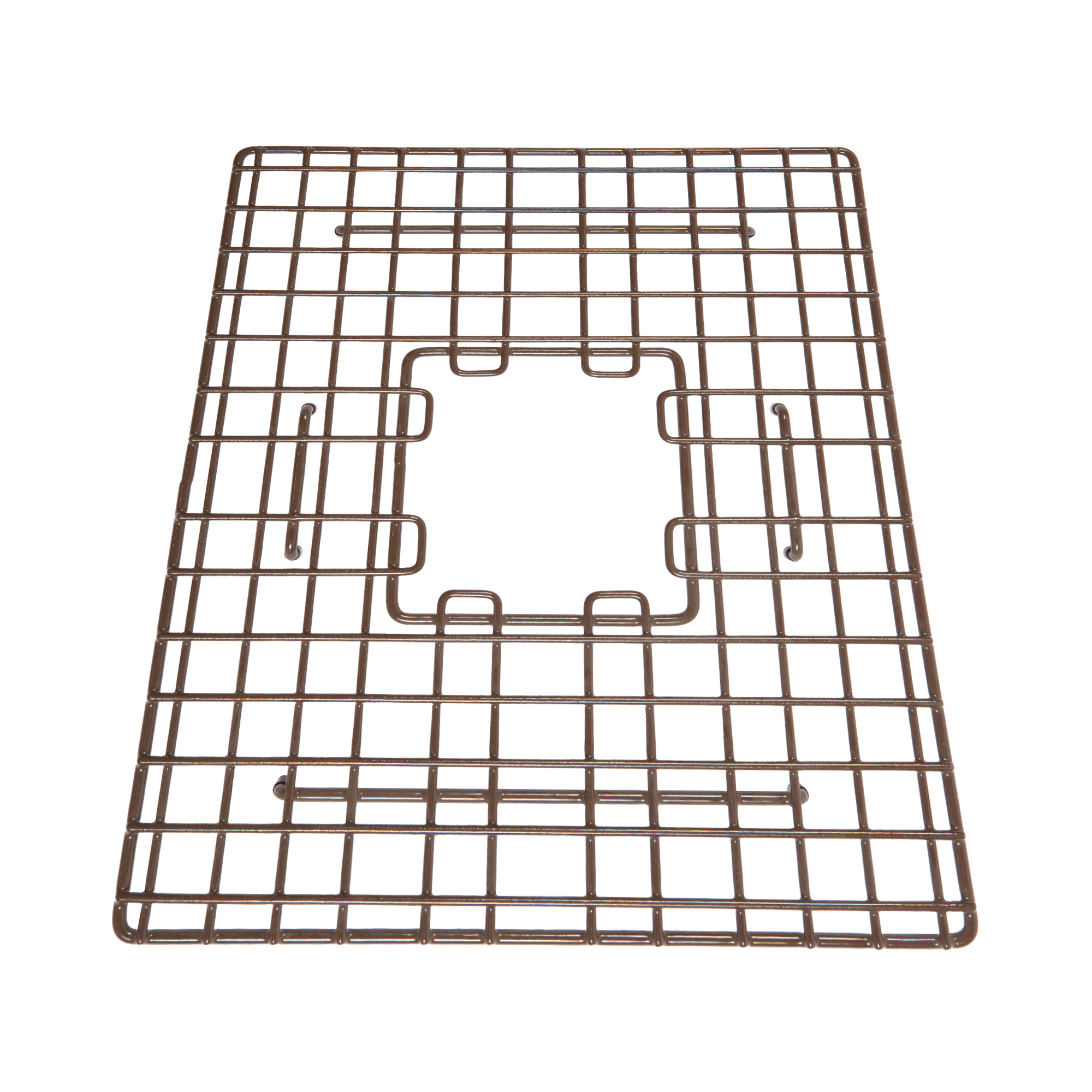 Antique brown bottom grid for kitchen sinks