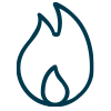 Flame icon