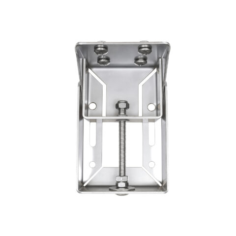 Level-Up™ Undermount Sink Support bracket detail. Heavy duty stainless steel construction to support up to 400lbs